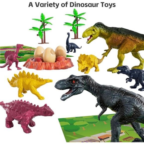 Dinosaur Truck Toys for Kids 3-5 Years, Tyrannosaurus Transport Car - Picture 6 of 7